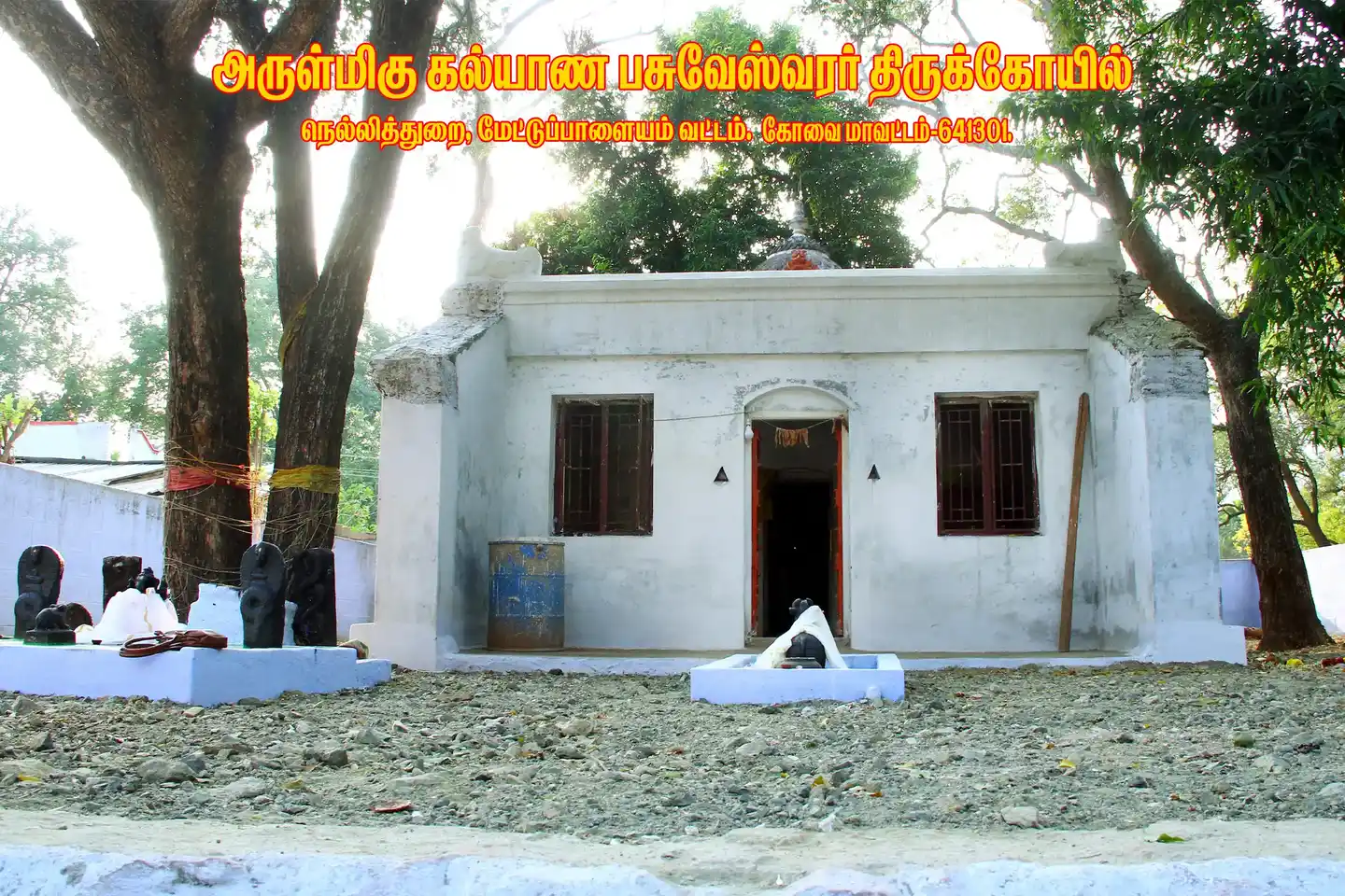 Arulmigu Kalyana Pasuvasverarsamy Temple, Nellithurai, Mettupalayam - 641305 Arulmigu Kalyana Pasuvasverarsamy Temple, Nellithurai, Mettupalayam - 641305, Coimbatore - Ancient Temple Architecture and History Image 2