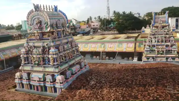 Arulmigu Kamakshi Amman Temple, Mangadu - 600122 அருள்மிகு காமாட்சி அம்மன் திருக்கோயில், மாங்காடு - 600122, Kancheepuram - Ancient Temple Architecture and History Image 2