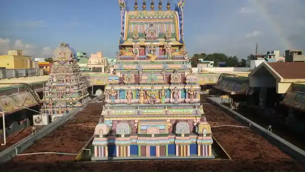 Arulmigu Kamakshi Amman Temple, Mangadu - 600122 அருள்மிகு காமாட்சி அம்மன் திருக்கோயில், மாங்காடு - 600122, Kancheepuram - Ancient Temple Architecture and History Image 4