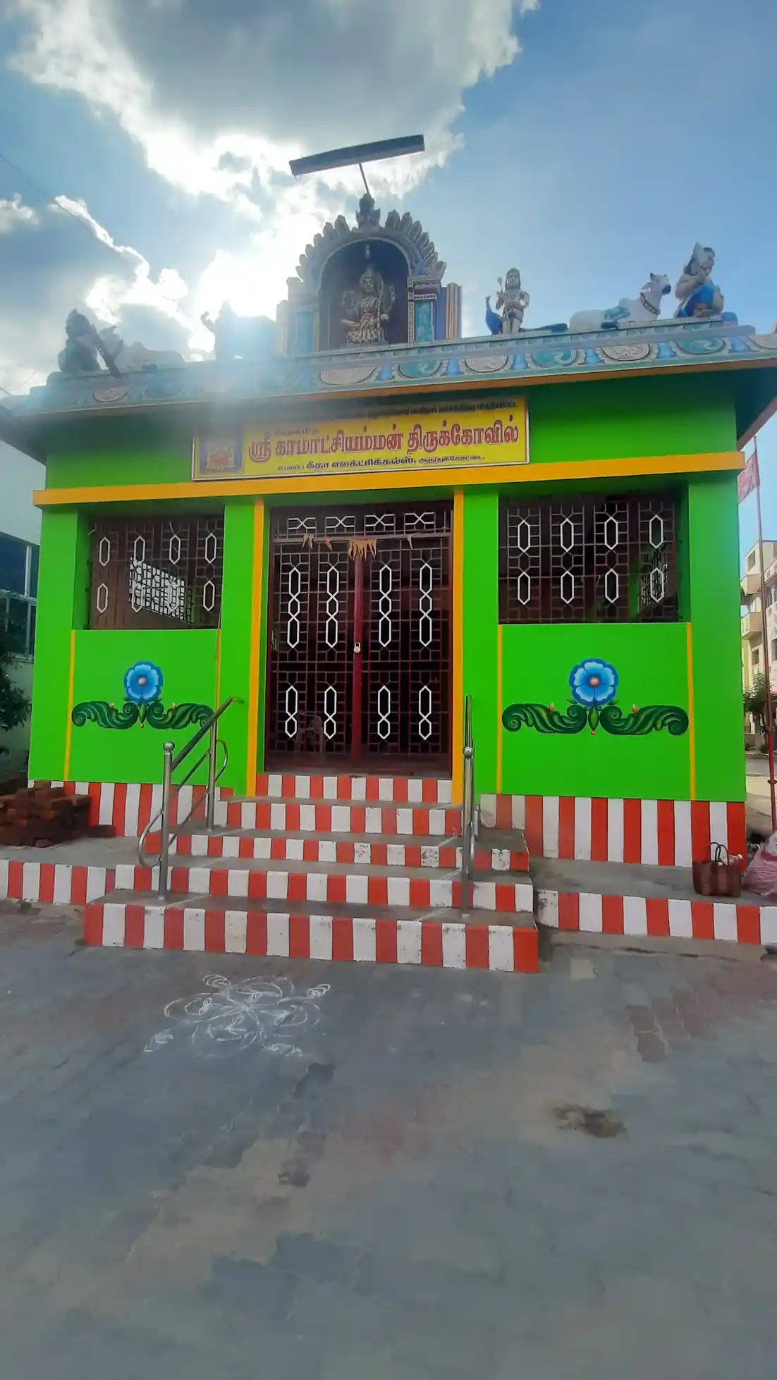 Arulmigu Kamatchi Amman Temple, Aruppukottai - 626101 அருள்மிகு காமாட்சி அம்மன் திருக்கோயில், Aruppukottai - 626101, Virudhunagar - Ancient Temple Architecture and History Image 4