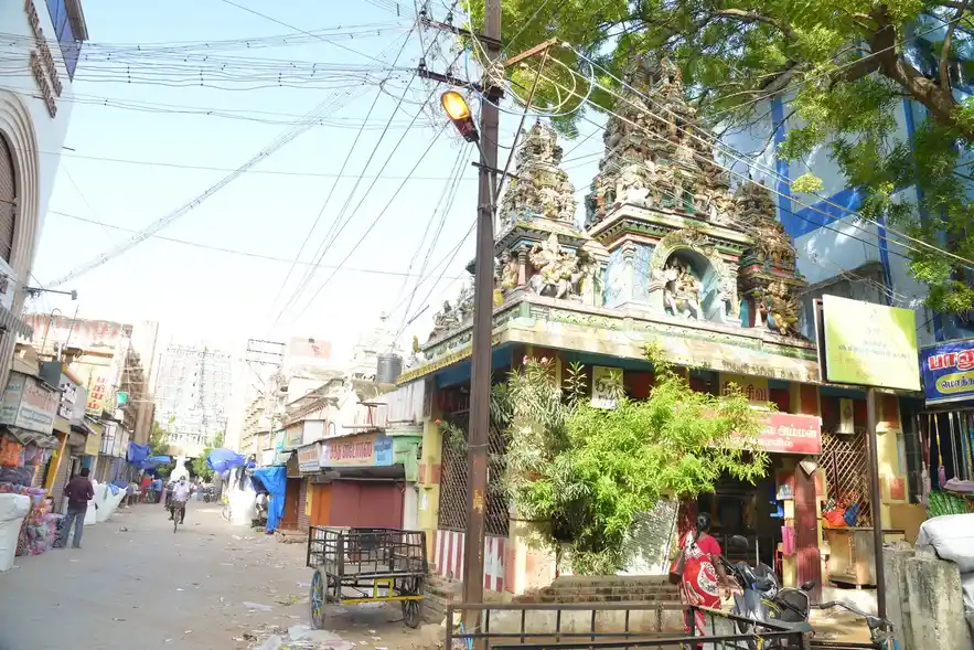 Arulmigu Kanchanamalaiamman Temple, Keela Avani Moola Veethi, Madurai - 625001 அரு்ள்மிகு காஞ்சனமாலையம்மன் திருக்கோயில், கீழ ஆவணி மூல வீதி, மதுரை - 625001, Madurai - Ancient Temple Architecture and History Image 4