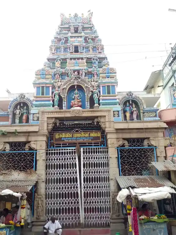 Arulmigu Kannigaparameswari Amman Temple, Cumbum - 625516 அருள்மிகு கன்னிகாபரமேஸ்வரியம்மன் திருக்கோயில், கம்பம் - 625516, Theni - Ancient Temple Architecture and History Image 2