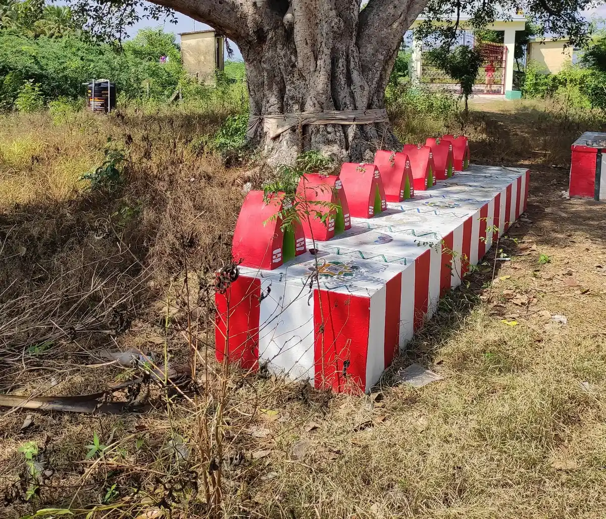Arulmigu Kannimaar Temple, Pallapatty - 624303 அருள்மிகு கன்னிமார் திருக்கோயில், Pallapatty - 624303, Dindigul - Ancient Temple Architecture and History Image 2