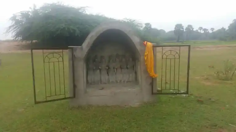 Arulmigu Kannimaaramman Temple, Seventhankaadu - 614616 அருள்மிகு கன்னிமாரம்மன் திருக்கோயில், Seventhankaadu - 614616, Pudukkottai - Ancient Temple Architecture and History Image 2