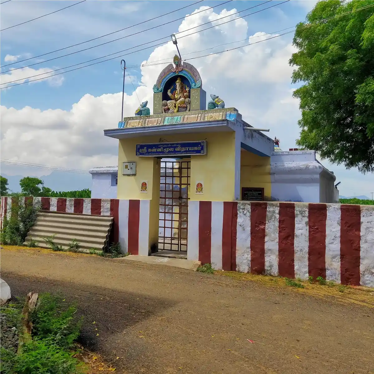 Arulmigu Kannimoola Vinayagar Temple, Melacheval - 627452