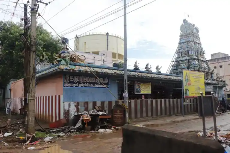 Arulmigu Karumariyamman Temple, Chrompet, Chennai - 600044 அருள்மிகு கருமாரியம்மன் கோயில், குரோம்பேட்டை, சென்னை - 600044, Chengalpattu - Ancient Temple Architecture and History Image 2