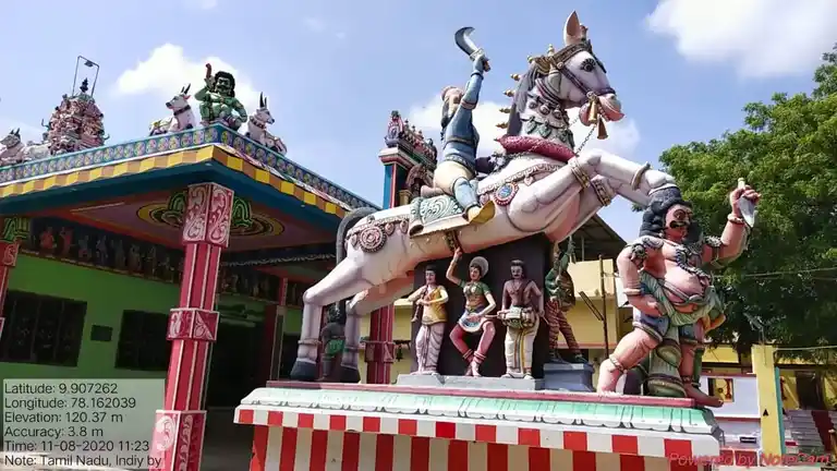 Arulmigu Karuppanasamy Temple, Vandiur - 625020 அருள்மிகு கருப்பணசாமி திருக்கோயில், Vandiur - 625020, Madurai - Ancient Temple Architecture and History Image 2