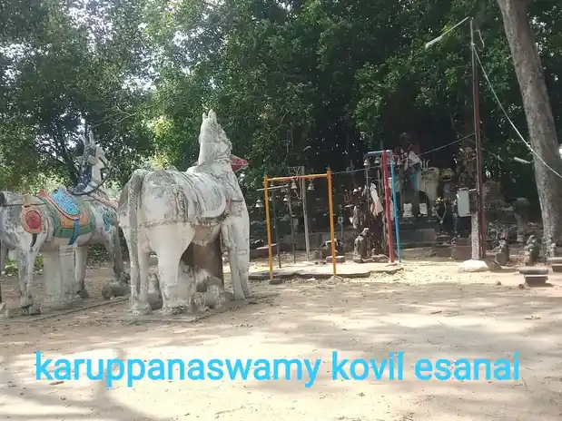 Arulmigu Karuppanaswamy Temple, Esanai - 621219