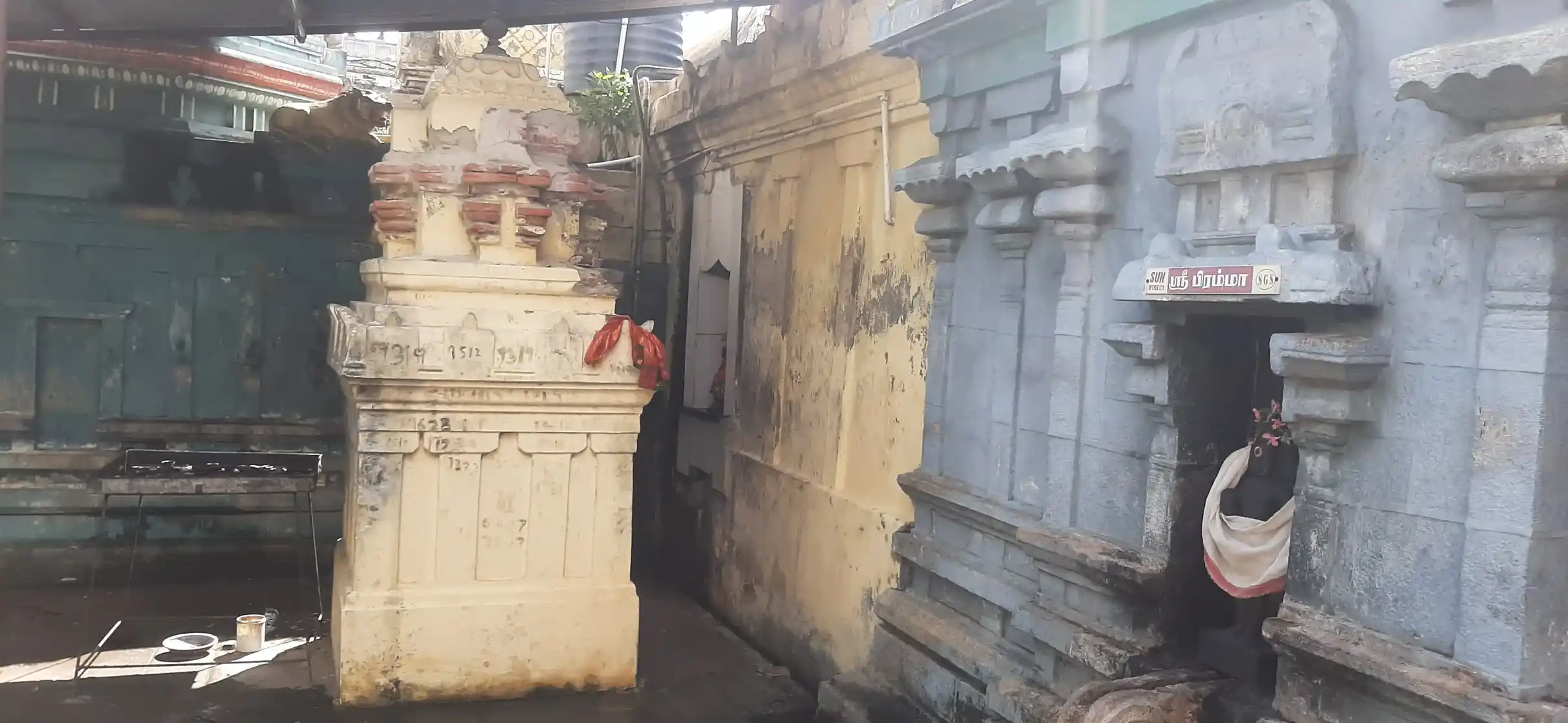 Arulmigu Kasivishvanathaswamy Temple, Thiruparkadal - 614001 அருள்மிகு காசி விஸ்வநாதசாமி திருக்கோயில், திருப்பாற்கடல் - 614001, Thiruvarur - Ancient Temple Architecture and History Image 6