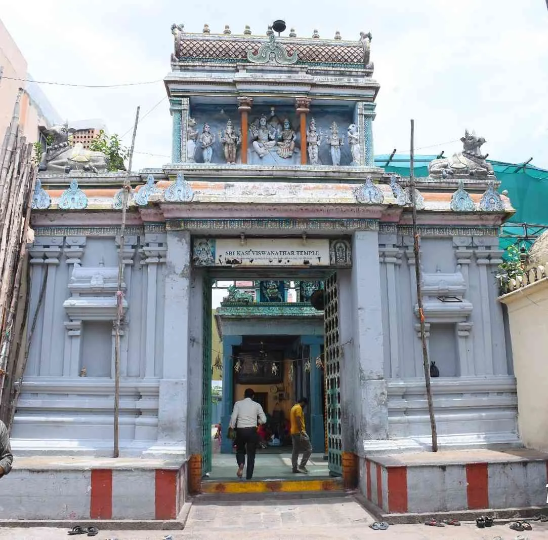 அருள்மிகு காசிவிஸ்வநாத சுவாமி திருக்கோயில், கொண்டித்தோப்பு, சென்னை - 600079 - Main View