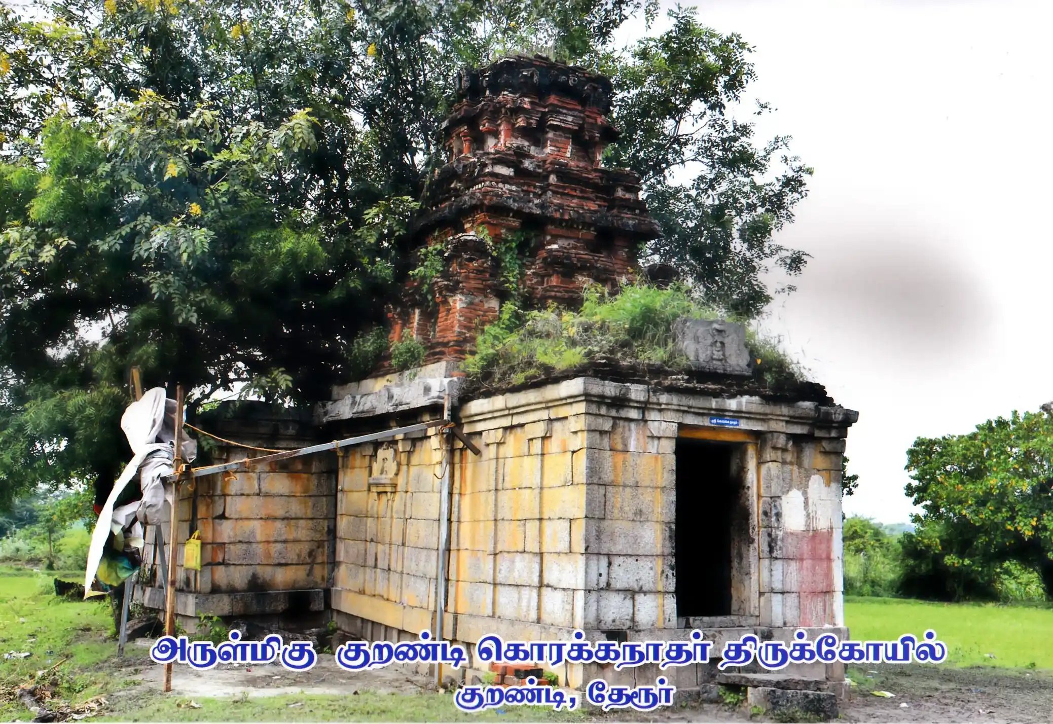 Arulmigu Korandi Gorakka Nathar Temple, Korandi, Theroor - 629704 அருள்மிகு கொரண்டி கோரக்கநாதர் திருக்கோயில், கொரண்டி, தேரூர் - 629704, Kanyakumari - Ancient Temple Architecture and History Image 2