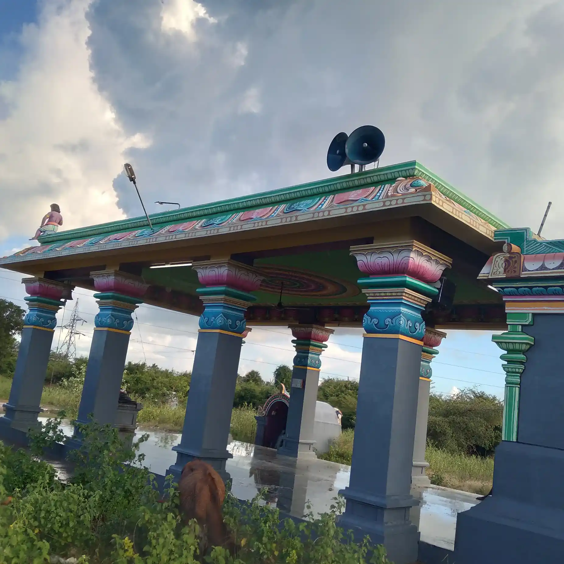 Arulmigu Kothavali Iyyanar Vagayara Temple, Moovanallur - 614014 அருள்மிகு கொத்தவல்லி அய்யனார், மாரியம்மன் மற்றும் பிள்ளையார் வகையறா திருக்கோயில், Moovanallur - 614014, Thiruvarur - Ancient Temple Architecture and History Image 5