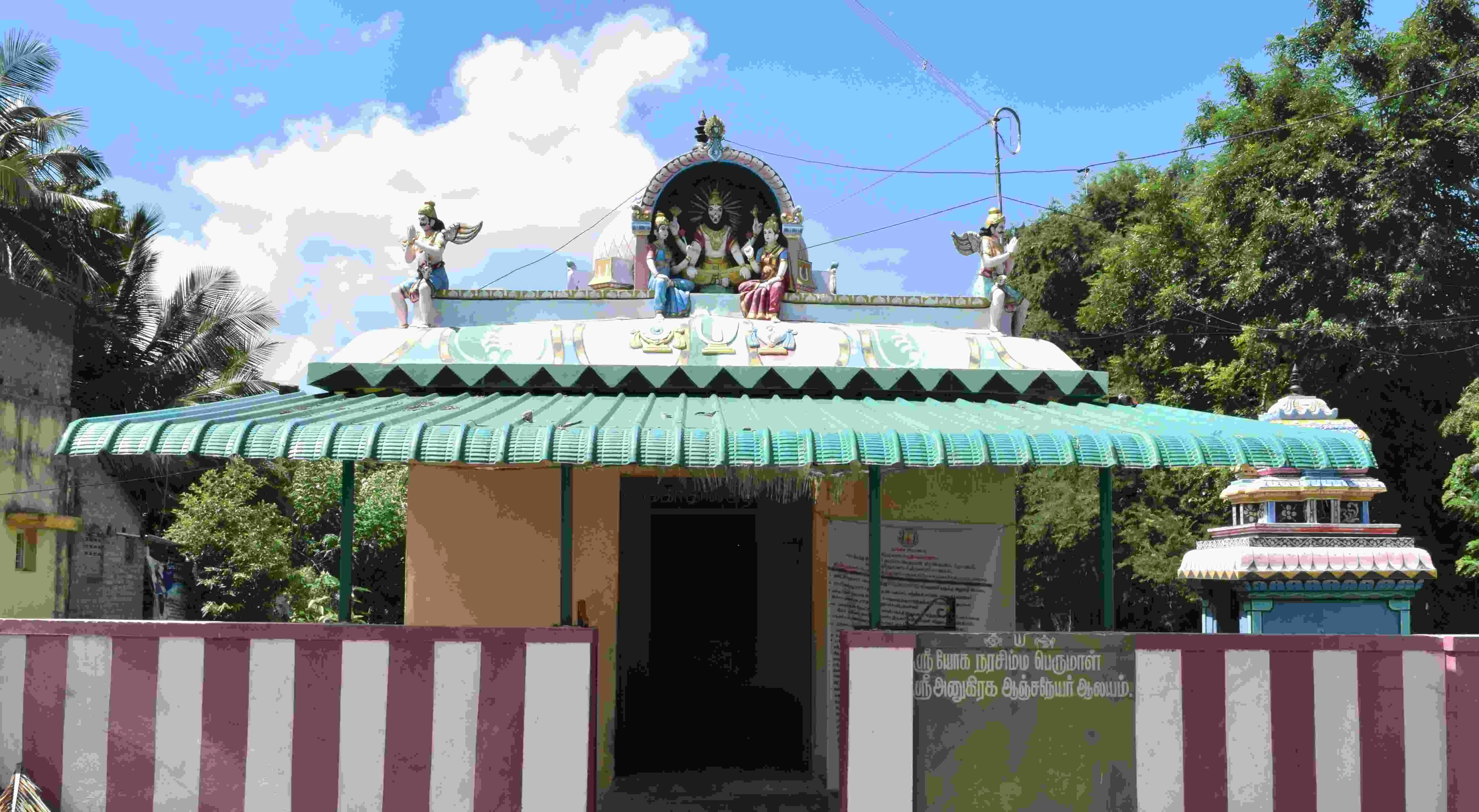 லெட்சுமி நரசிம்ம பெருமாள் திருக்கோயில், கிளமணலி - 610203 - Main View