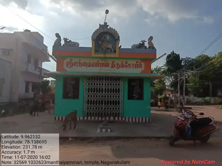 Arulmigu Manthaiamman Temple, Naganakulam - 625014