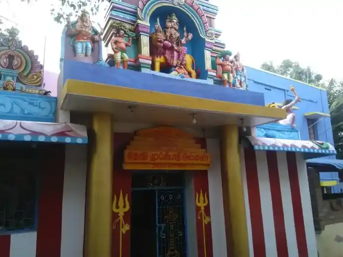 Arulmigu Moondru Yugamkonda Muppidathi Amman Temple, Veeravanallur - 627426 அருள்மிகு மூன்றுயுகங்கொண்ட முப்பிடாதியம்மன் திருக்கோயில், வீரவநல்லூா் - 627426, Tirunelveli - Ancient Temple Architecture and History Image 3