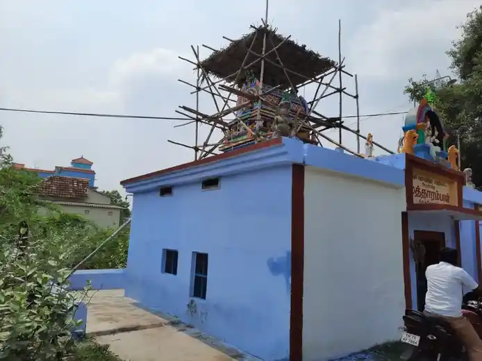 Arulmigu Mutharamman Temple, Keelakaruvelankulam - 627501 அருள்மிகு தென்கரைத் தெரு ஸ்ரீ முத்தாரம்மன் திருக்கோயில், Keelakaruvelankulam - 627501, Tirunelveli - Ancient Temple Architecture and History Image 4