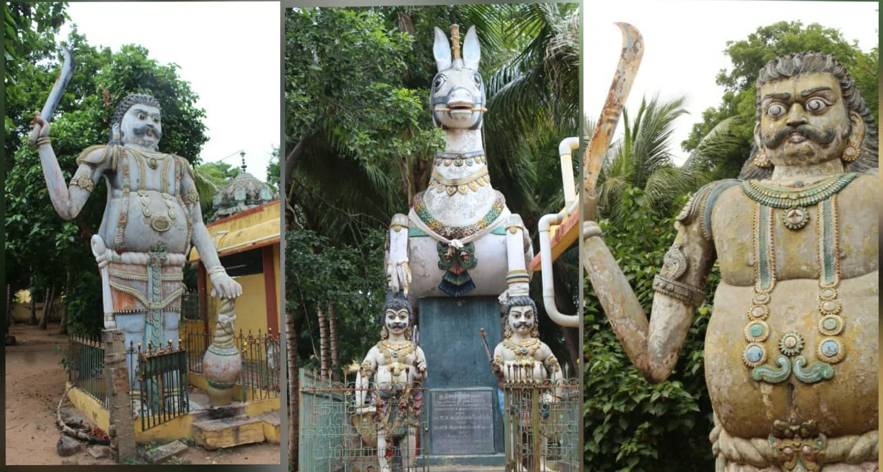 அருள்மிகு முத்து கருப்பண்ணசுவாமி அங்காள ஈஸ்வரி அம்மன் திருக்கோயில், உத்தமபாளையம் - 625533 - Main View