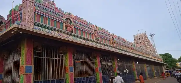 Arulmigu Muthumariamman Temple, Meenakshipuram, Karaikudi - 630001 அருள்மிகு முத்துமாரியம்மன் திருக்கோயில், Meenakshipuram, Karaikudi - 630001, Sivagangai - Ancient Temple Architecture and History Image 3