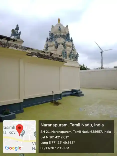 Arulmigu Narasemmaperumal Temple, Naranapuram - 644678 அருள்மிகு நரசிம்மபெருமாள் திருக்கோயில், நாரணபுரம் - 644678, Tiruppur - Ancient Temple Architecture and History Image 5