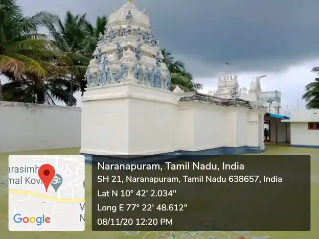 Arulmigu Narasemmaperumal Temple, Naranapuram - 644678 அருள்மிகு நரசிம்மபெருமாள் திருக்கோயில், நாரணபுரம் - 644678, Tiruppur - Ancient Temple Architecture and History Image 7