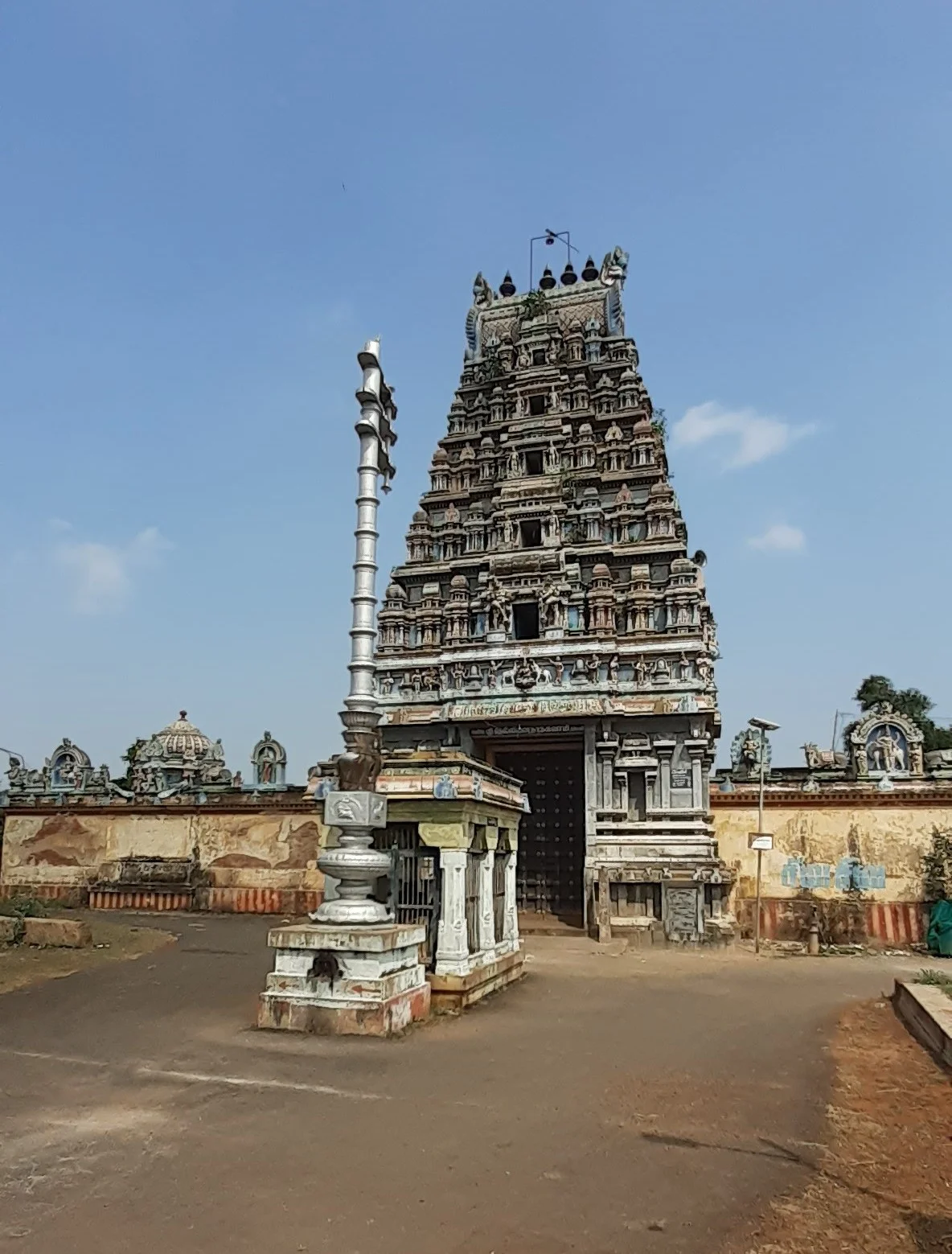 அருள்மிகு நெல்லிவனநாதசுவாமி திருக்கோயில், திருநெல்லிக்காவல் - 610205 - Main View