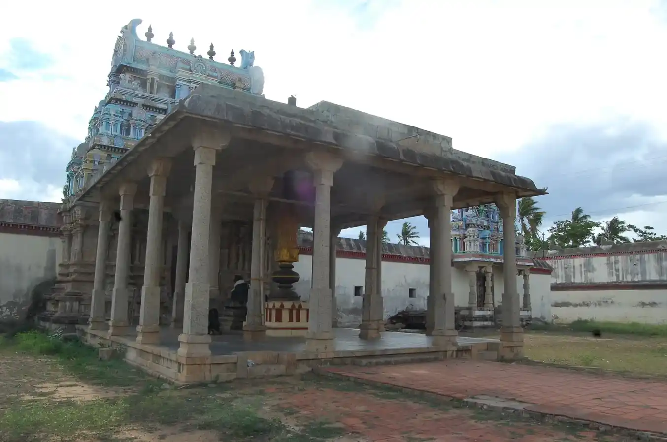 Arulmigu Paarijathavanaswarar Temple, Thirukkalar - 614710 அருள்மிகு பாரிஜாதவனேஸ்வர சுவாமி திருக்கோயில், திருக்களர் - 614710, Thiruvarur - Ancient Temple Architecture and History Image 5