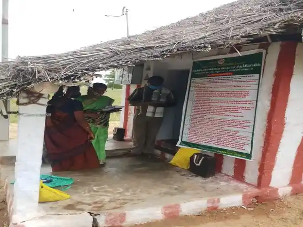 Arulmigu Perumal Temple, Kaithiyankottai - 624710 அருள்மிகு பெருமாள் திருக்கோயில், Kaithiyankottai - 624710, Dindigul - Ancient Temple Architecture and History Image 3