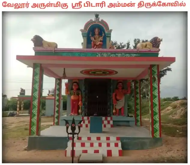 Arulmigu Pidaariyamman Temple, Vellur - 621316 அருள்மிகு பிடாரியம்மன் திருக்கோயில், வேலூர் - 621316, Pudukkottai - Ancient Temple Architecture and History Image 2
