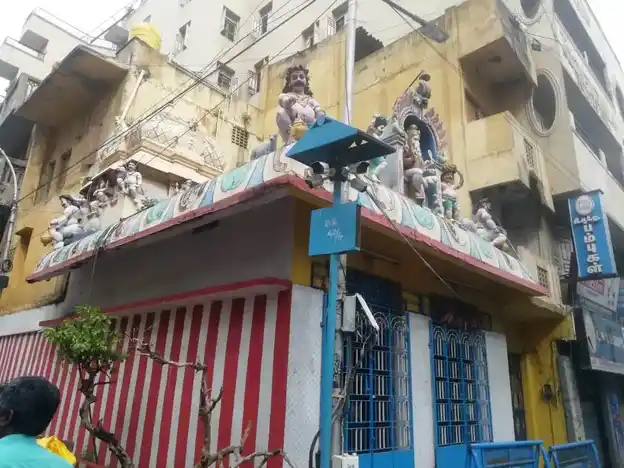 Arulmigu Pillayar Kalikambal Temple, Broadway, Chennai - 600001 அருள்மிகு பிள்ளையார் என்கிற காளிகாம்பாள் திருக்கோயில், பிராட்வே, சென்னை - 600001, Chennai - Ancient Temple Architecture and History Image 2