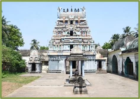 அருள்மிகு பிரணவ வியாக்ரபுரீஸ்வரர் திருக்கோயில், ஓமாம்புலியூர் - 608306 - Main View