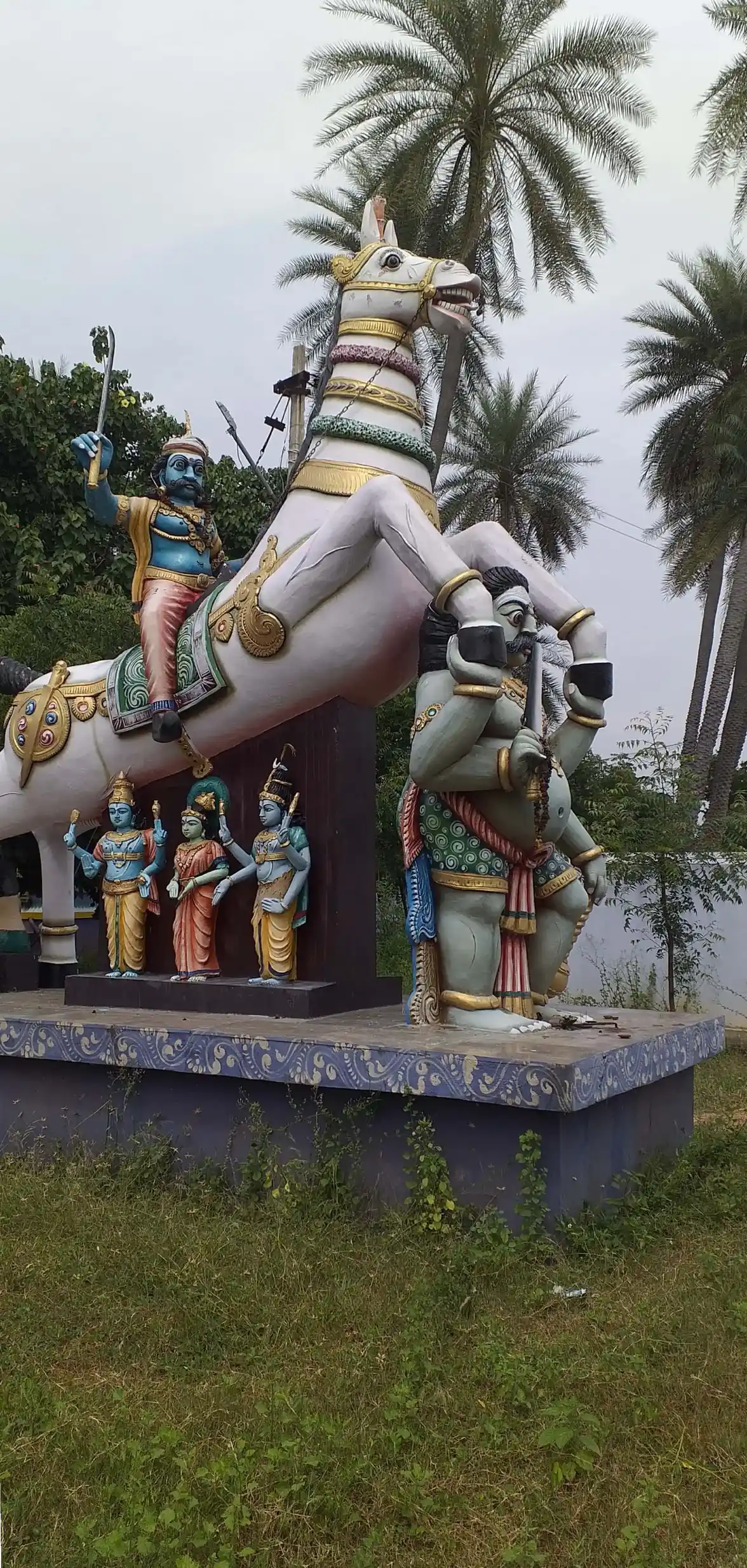 Arulmigu Pirandi Ayyanar Temple, Sirumaruthur - 630410 அருள்மிகு. பிராண்டி அய்யனார் திருக்கோயில், Sirumaruthur - 630410, Sivagangai - Ancient Temple Architecture and History Image 4