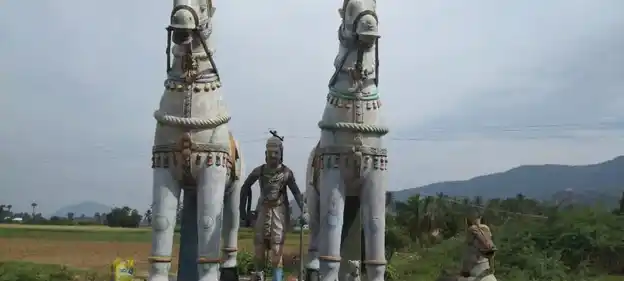 Arulmigu Punuhu Karupannaswamy Temple, Arasapillaipatti - 624619 அருள்மிகு புனுகு கருப்பணசாமி கோயில், Arasapillaipatti - 624619, Dindigul - Ancient Temple Architecture and History Image 2