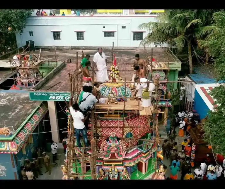 Arulmigu Rajagopala Swamy Temple, Pudhupalaiyam, Cuddalore - 607001 அருள்மிகு இராஜகோபாலசுவாமி திருக்கோயில், புதுப்பாளையம், கடலூர் - 607001, Cuddalore - Ancient Temple Architecture and History Image 4