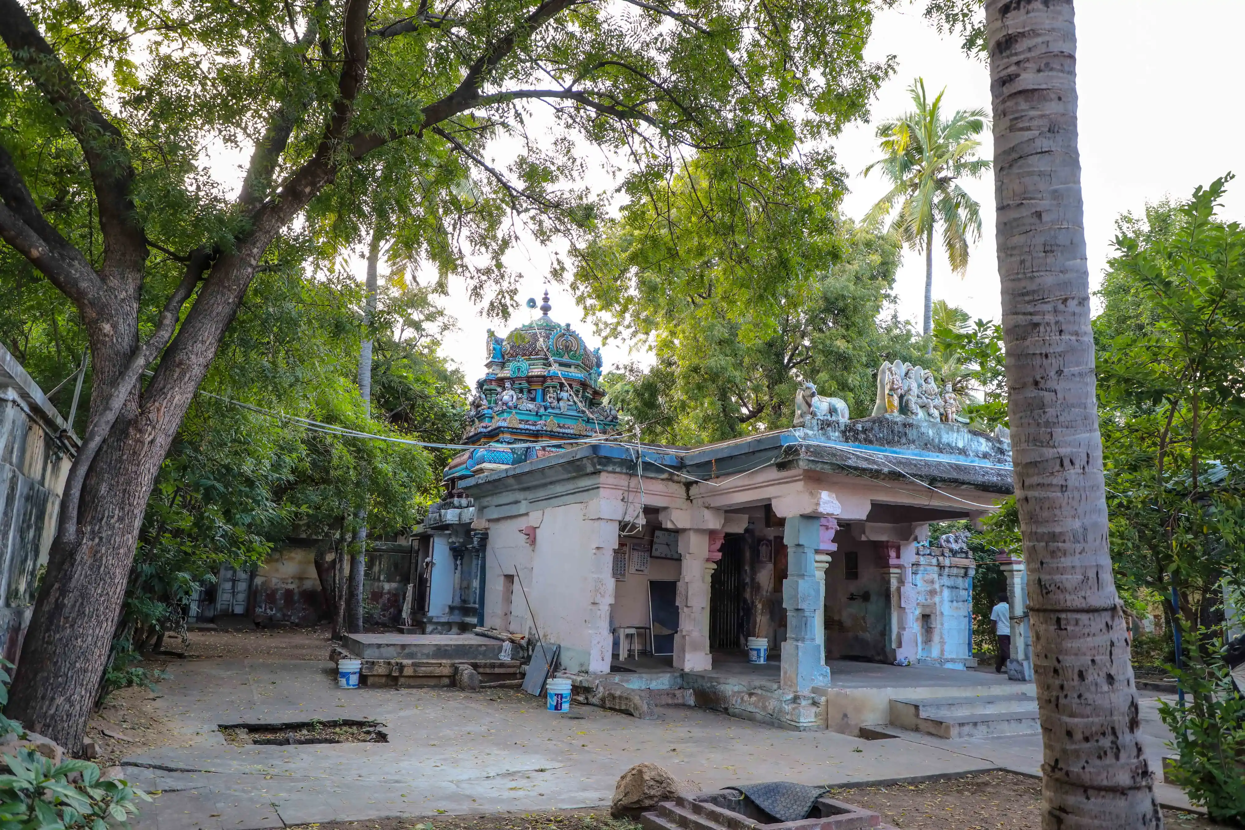 Arulmigu Rajarajeswari Temple, Thiruvanaikovil, Thiruchirappalli - 620005 Arulmigu Rajarajeswari Temple, Thiruvanaikovil, Thiruchirappalli - 620005, Thiruchirappalli - Ancient Temple Architecture and History Image 3