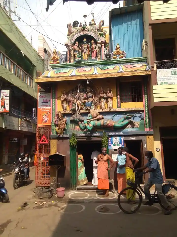 Arulmigu Sanjivirayan Temple, Old Washermenpet, Chennai - 600021 அருள்மிகு சஞ்சீவிராயன் திருக்கோயில், வண்ணாரப்பேட்டை, சென்னை - 600021, Chennai - Ancient Temple Architecture and History Image 2