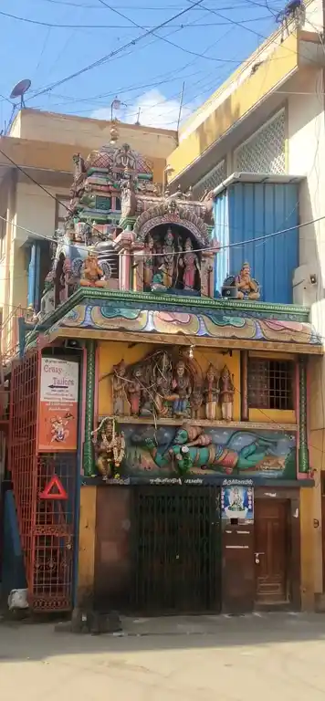 Arulmigu Sanjivirayan Temple, Old Washermenpet, Chennai - 600021 அருள்மிகு சஞ்சீவிராயன் திருக்கோயில், வண்ணாரப்பேட்டை, சென்னை - 600021, Chennai - Ancient Temple Architecture and History Image 4