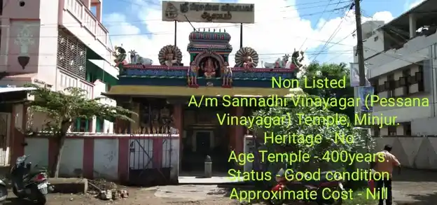 Arulmigu Sannathi Vinayagar Temple, Main Road Kannambakkam Bus Stand, Minjur - 601204 அருள்மிகு சன்னதி விநாயகர் திருக்கோயில், Main Road Kannambakkam Bus Stand, Minjur - 601204, Tiruvallur - Ancient Temple Architecture and History Image 4