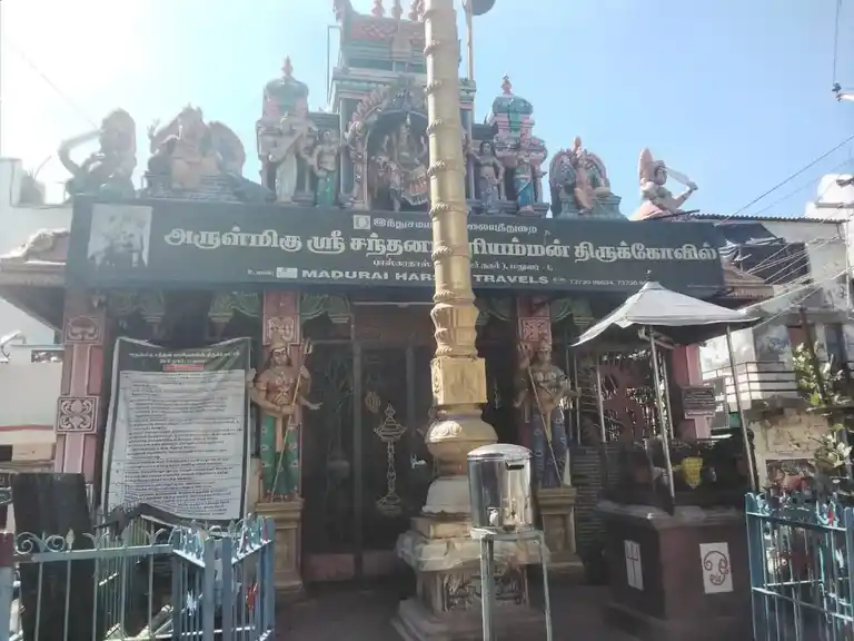 Arulmigu Santhanamarriamman Temple, Madurai - 625001 அருள்மிகு சந்தனமாரியம்மன் திருக்கோயில், மதுரை - 625001, Madurai - Ancient Temple Architecture and History Image 4