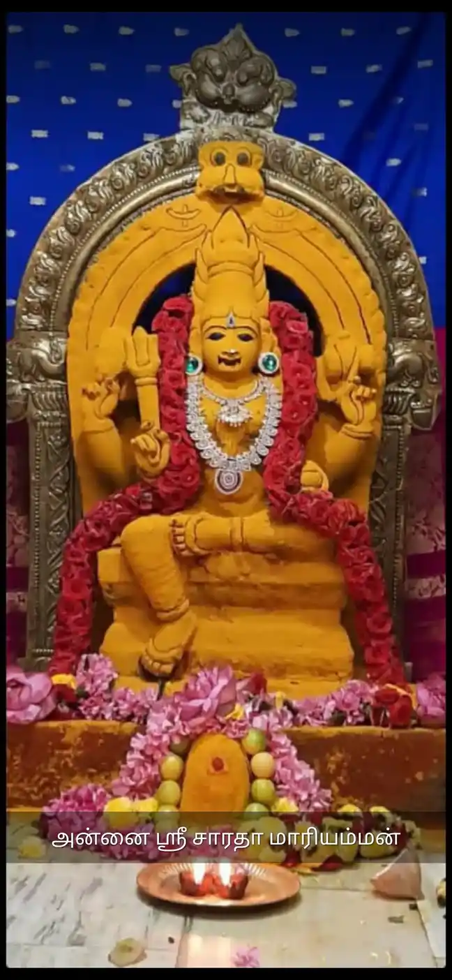 Arulmigu Sarathamariamman Temple, Gobichettaipalayam, Gobichettipalayam - 638476 அருள்மிகு சாரதாமாரியம்மன் திருக்கோயில், கோபிசெட்டிப்பாளையம் - 638476, Erode - Ancient Temple Architecture and History Image 2