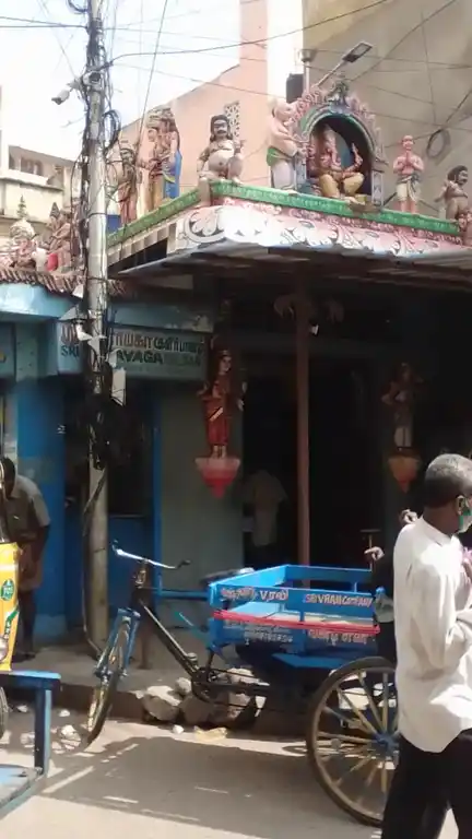 Arulmigu Selva Vinyagar A Ilaikattu Vinaygar Temple, Parrys, Chennai - 600001 அருள்மிகு செல்வ விநாயகர் என்ற இலைகட்டு விநாயகர் திருக்கோயில், பாரிமுனை, சென்னை - 600001, Chennai - Ancient Temple Architecture and History Image 3