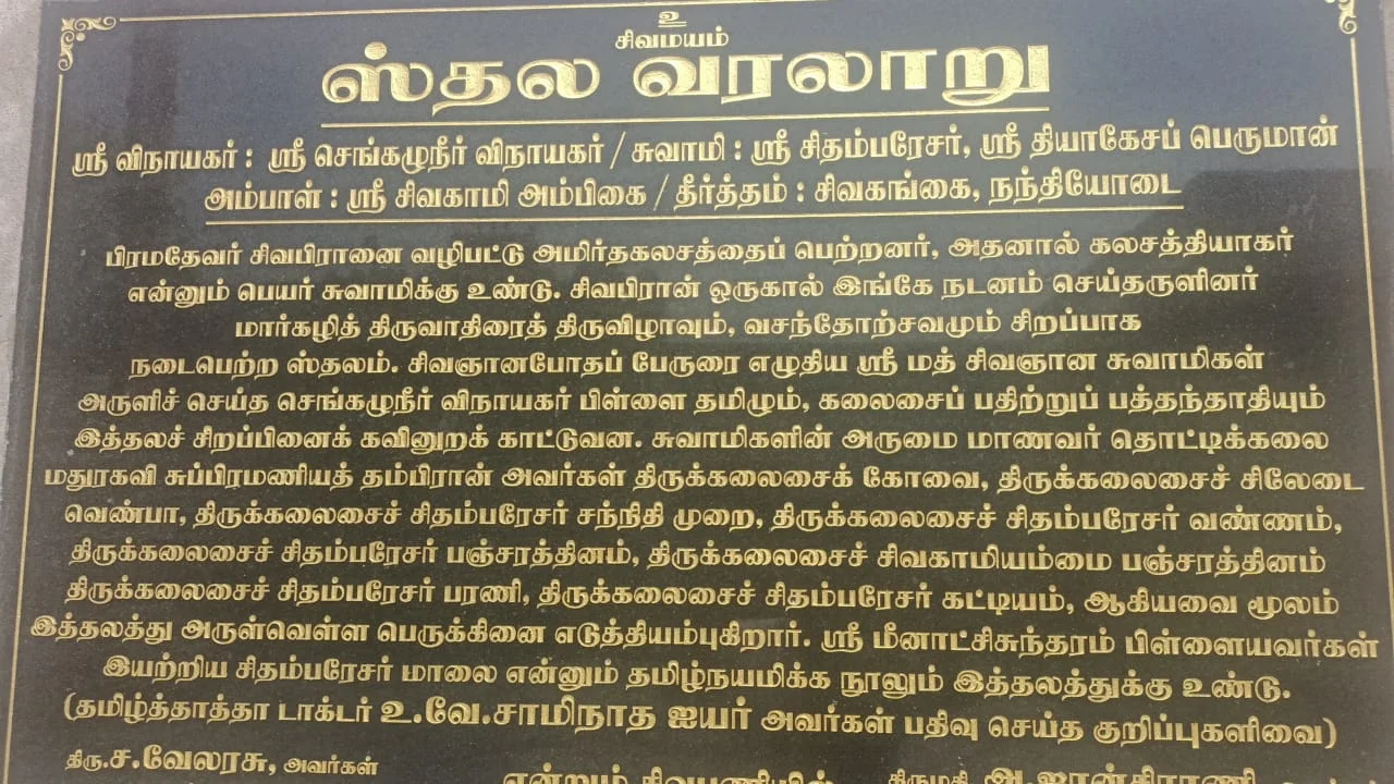 அருள்மிகு செங்கழுநீர் விநாயகர் சிதம்பரேஸ்வரர் மற்றும் ஆதிகேசவப்பெருமாள் திருக்கோயில், தொட்டிக்கலை - 602025 - Main View