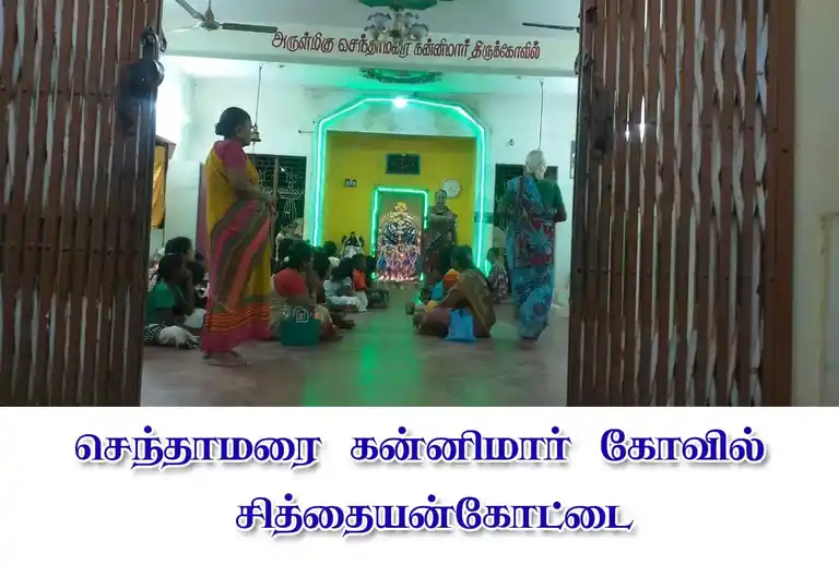 Arulmigu Senthamarai Kannimaar Temple, Sithaiyankotai - 624708 Temple