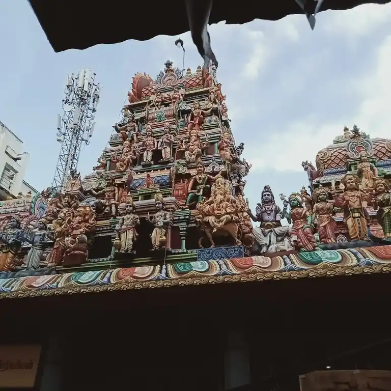 Arulmigu Sorna Vinayagar Thanthondri Amman Temple, Cheppauk, Chennai - 600005 அருள்மிகு சொர்ண விநாயகர் தான்தோன்றியம்மன் திருக்கோயில், சேப்பாக்கம், சென்னை - 600005, Chennai - Ancient Temple Architecture and History Image 6