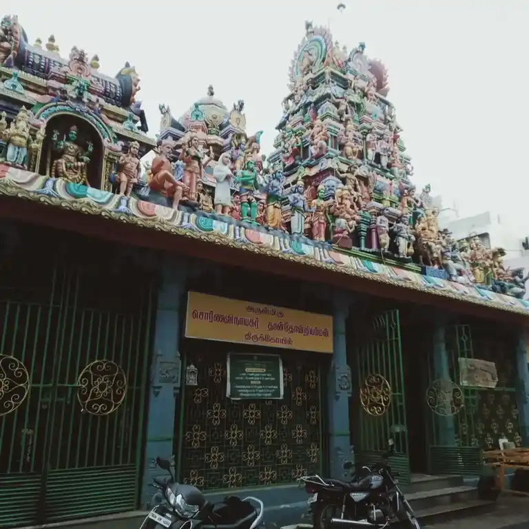 Arulmigu Sorna Vinayagar Thanthondri Amman Temple, Cheppauk, Chennai - 600005 அருள்மிகு சொர்ண விநாயகர் தான்தோன்றியம்மன் திருக்கோயில், சேப்பாக்கம், சென்னை - 600005, Chennai - Ancient Temple Architecture and History Image 8