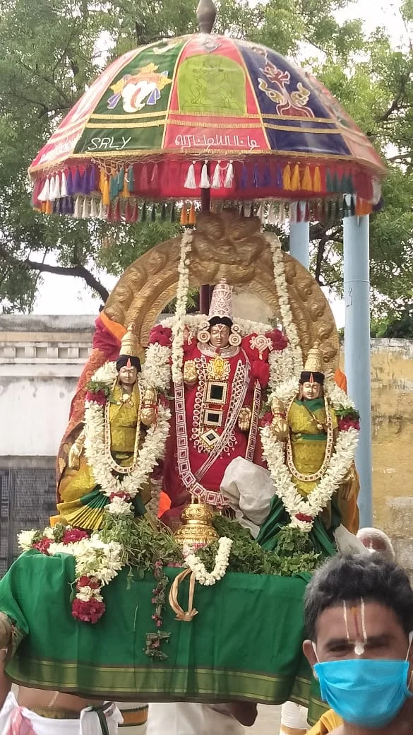 Arulmigu Soundararaja Perumal Temple, Vadamadurai - 624801 அருள்மிகு சௌந்தரராஜாபெருமாள் திருக்கோயில், வடமதுரை - 624801, Dindigul - Ancient Temple Architecture and History Image 8