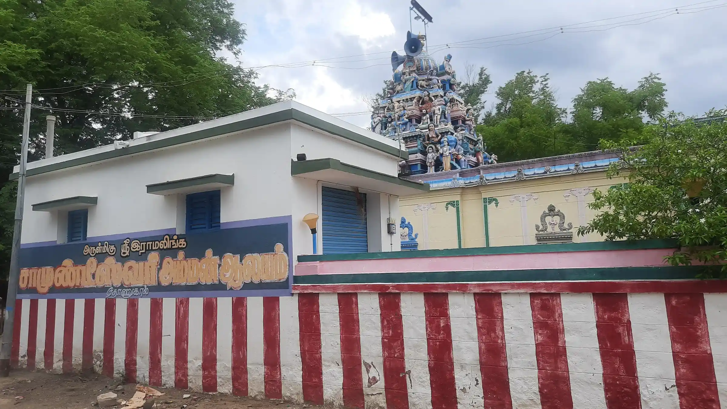 Arulmigu Sowdeswari Amman Temple, Thonukal - 626104 அருள்மிகு சௌடேஸ்வரி அம்மன் திருக்கோயில், Thonukal - 626104, Virudhunagar - Ancient Temple Architecture and History Image 5