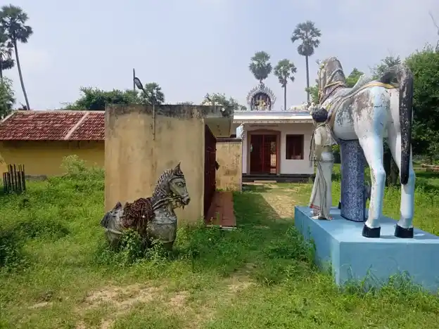 Arulmigu Srinivasa Iyyanar Temple, Melavadiya Kadu - 614703 அருள்மிகு சீனிவாசஅய்யனார் திருக்கோயில், Melavadiya Kadu - 614703, Thiruvarur - Ancient Temple Architecture and History Image 4