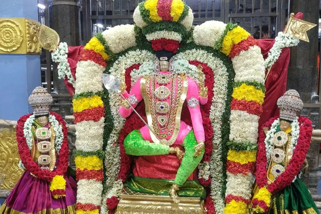 Arulmigu Subramaniaswamy Temple, Kunrathur - 600069 அருள்மிகு சுப்பிரமணிய சுவாமி திருக்கோயில், குன்றத்தூர் - 600069, Kancheepuram - Ancient Temple Architecture and History Image 6