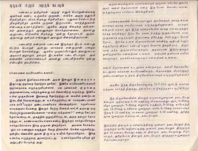 Arulmigu Subramaniyaswamy Temple, Modachur, Gobichettaipalayam - 638476 அருள்மிகு சுப்பிரமணியசாமி திருக்கோயில், பச்சைமலை, Modachur, Gobichettaipalayam - 638476, Erode - Ancient Temple Architecture and History Image 9