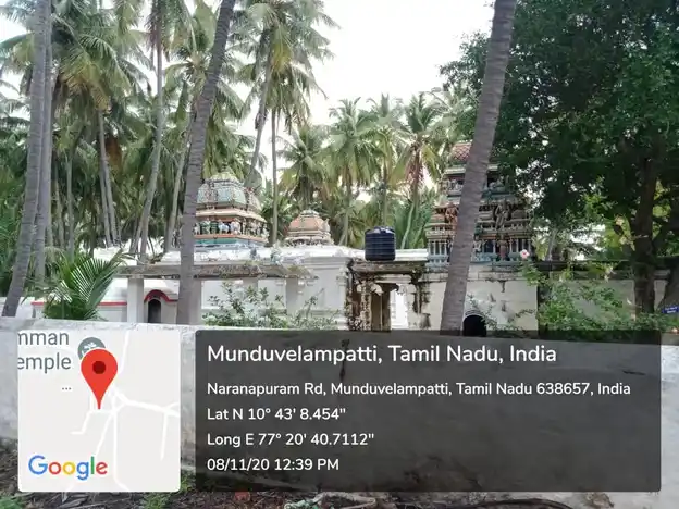 Arulmigu Thanthondreeswarar Temple, Munduvelampatti - 638672 அருள்மிகு தான்தோன்றீஸ்வரர் திருக்கோயில், Munduvelampatti - 638672, Tiruppur - Ancient Temple Architecture and History Image 3